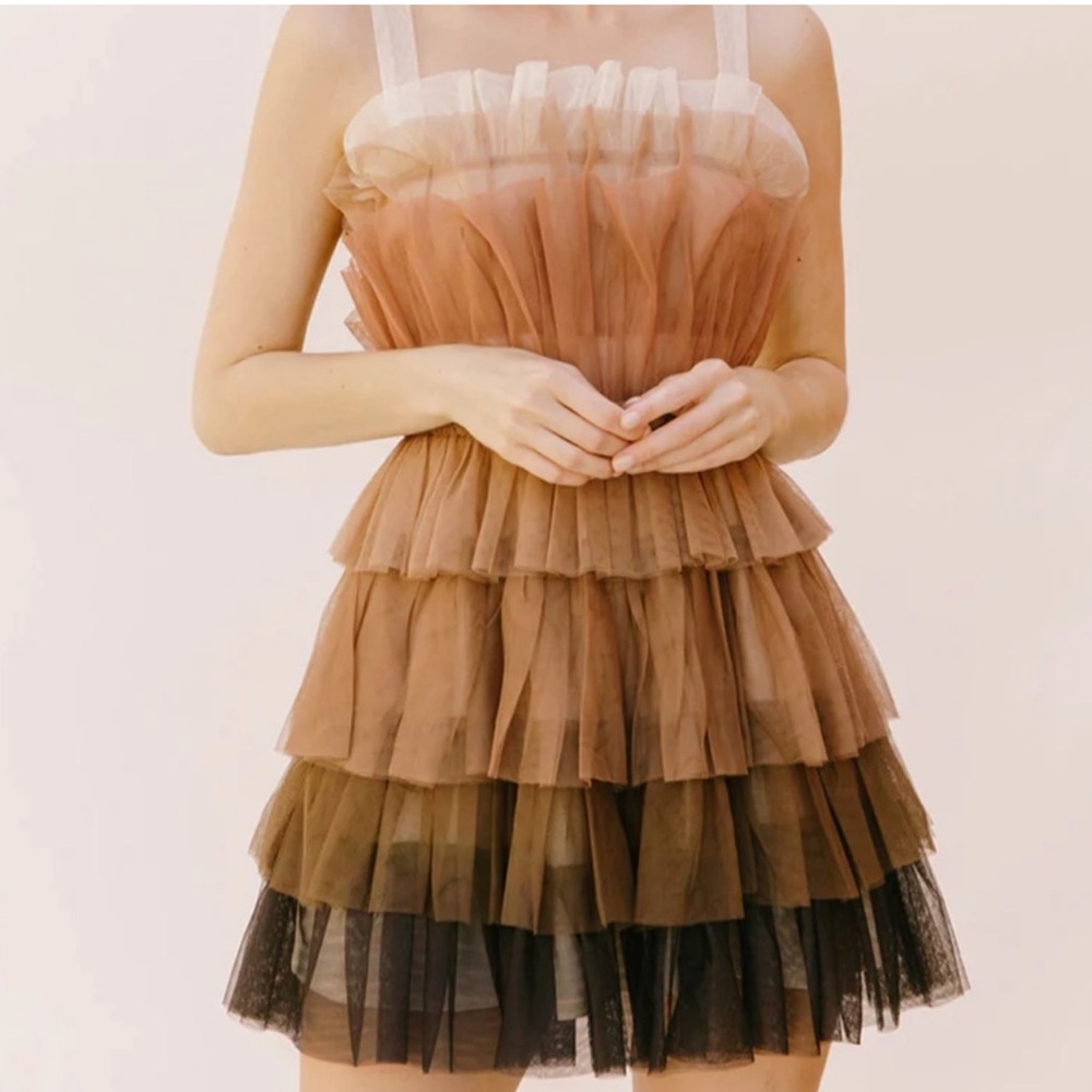 Storia Layered Tulle Party Dress Size Small